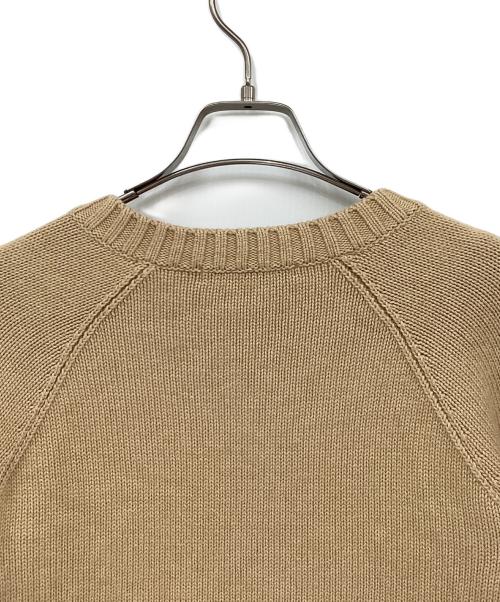 RALPH LAUREN（ラルフローレン）RALPH LAUREN (ラルフローレン) カシミヤ混セーター ブラウン サイズ:Lの古着・服飾アイテム