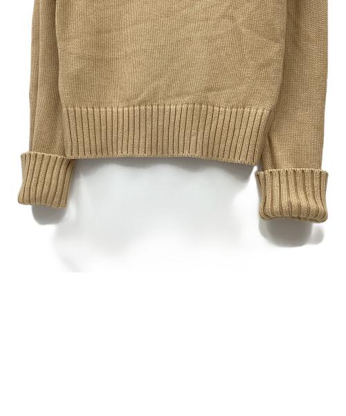 RALPH LAUREN（ラルフローレン）RALPH LAUREN (ラルフローレン) カシミヤ混セーター ブラウン サイズ:Lの古着・服飾アイテム