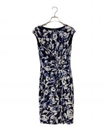 LAUREN RALPH LAUREN（ローレンラルフローレン）の古着「ワンピース」｜ネイビー×ホワイト