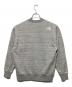 THE NORTH FACE (ザ ノース フェイス) フラワー ロゴ クルースウェット グレー サイズ:S：7000円