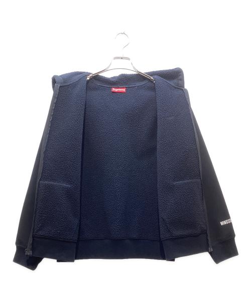 SUPREME（シュプリーム）SUPREME (シュプリーム) WINDSTOPPER Zip Up Hooded Sweatshirt ブラック サイズ:Smallの古着・服飾アイテム