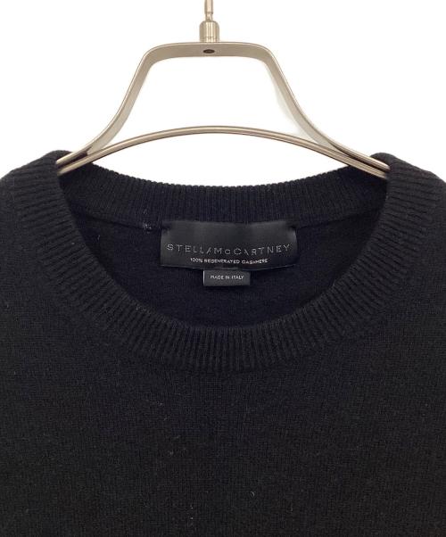 STELLA McCARTNEY（ステラマッカートニー）STELLA McCARTNEY (ステラマッカートニー) 薄手ニット ブラック サイズ:Sの古着・服飾アイテム