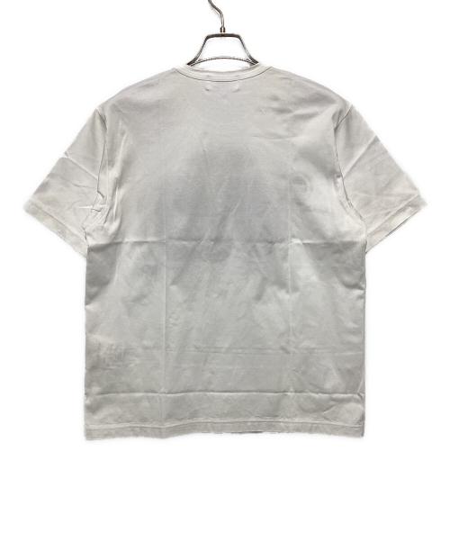 eYe COMME des GARCONS JUNYAWATANABE MAN（アイ コム デ ギャルソン ジュンヤ ワタナベ マン）eYe COMME des GARCONS JUNYAWATANABE MAN (アイ コム デ ギャルソン ジュンヤ ワタナベ マン) プリントTシャツ ホワイト サイズ:Mの古着・服飾アイテム
