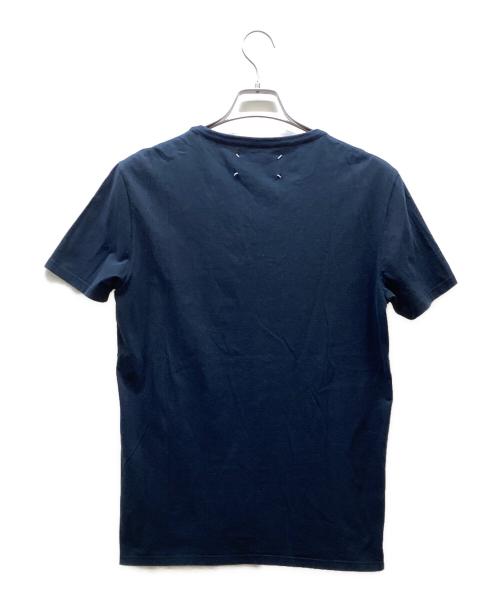 Maison Martin Margiela（メゾンマルタンマルジェラ）Maison Martin Margiela (メゾンマルタンマルジェラ) 半袖カットソー ネイビー サイズ:46の古着・服飾アイテム