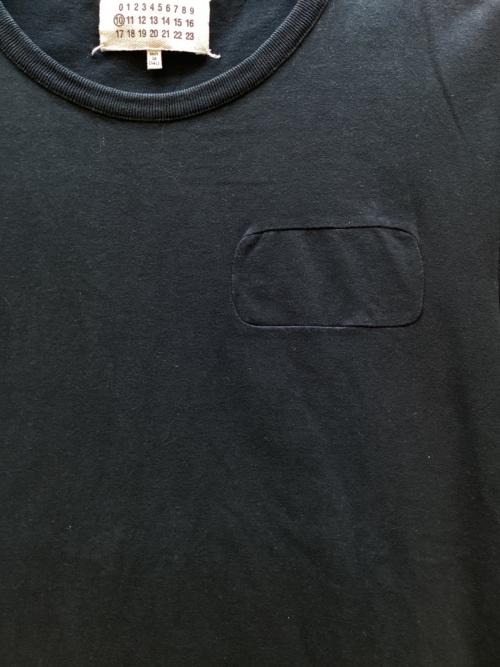 Maison Martin Margiela（メゾンマルタンマルジェラ）Maison Martin Margiela (メゾンマルタンマルジェラ) 半袖カットソー ネイビー サイズ:46の古着・服飾アイテム