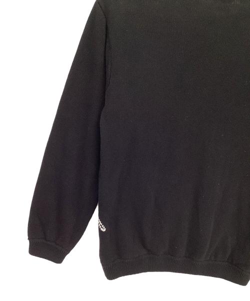 X-LARGE（エクストララージ）X-LARGE (エクストララージ) セーター ブラック×ホワイト サイズ:XLの古着・服飾アイテム