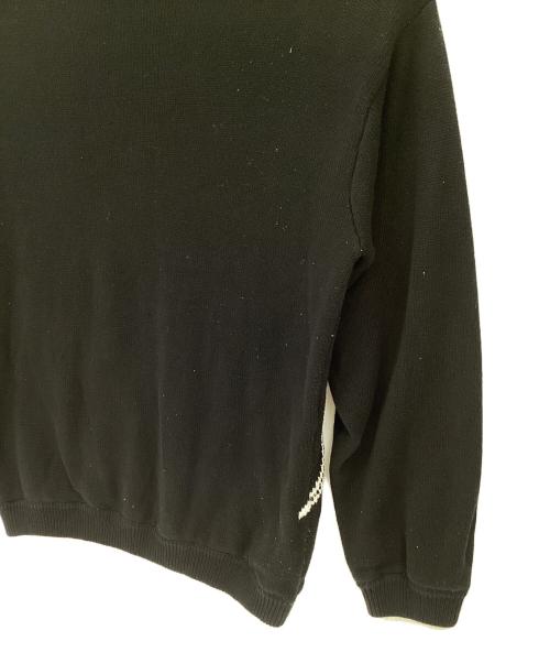 X-LARGE（エクストララージ）X-LARGE (エクストララージ) セーター ブラック×ホワイト サイズ:XLの古着・服飾アイテム