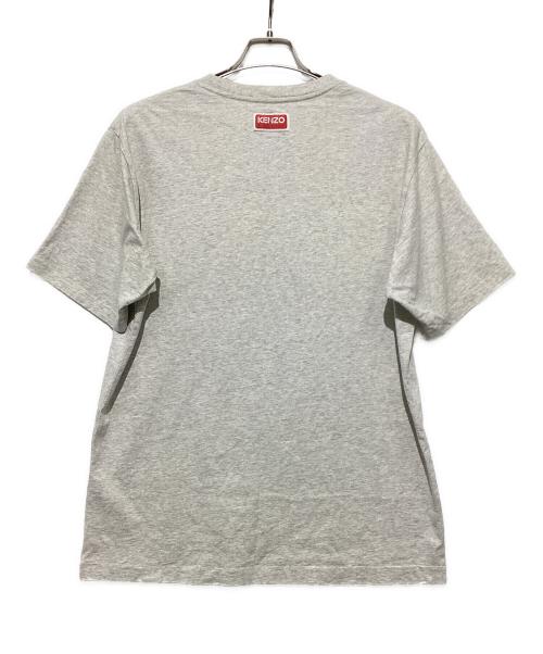 KENZO（ケンゾー）KENZO (ケンゾー) プリントTシャツ グレー×オレンジ サイズ:Lの古着・服飾アイテム