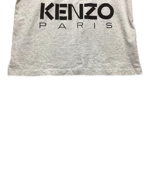 KENZO（ケンゾー）KENZO (ケンゾー) プリントTシャツ グレー×オレンジ サイズ:Lの古着・服飾アイテム