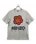KENZO（ケンゾー）の古着「プリントTシャツ」｜グレー×オレンジ