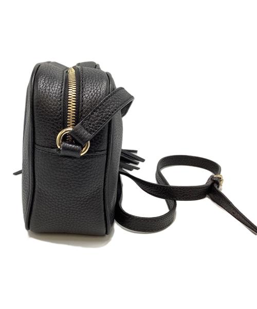 GUCCI（グッチ）GUCCI (グッチ) グッチ 308364 ソーホーディスコショルダーバッグ ブラックの古着・服飾アイテム