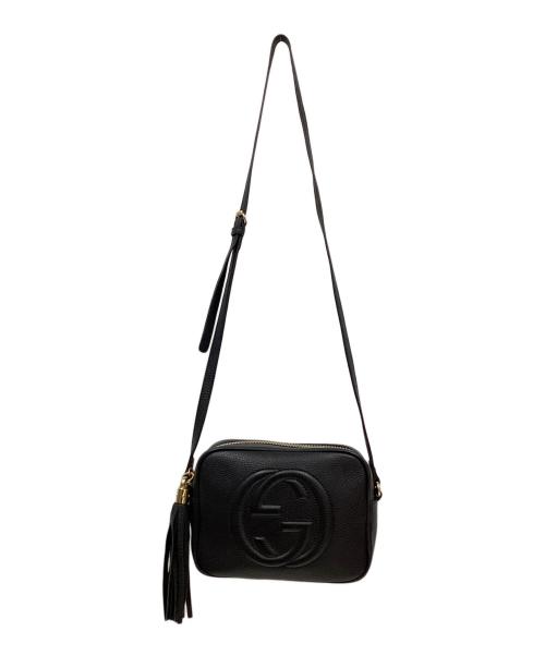 GUCCI（グッチ）GUCCI (グッチ) グッチ 308364 ソーホーディスコショルダーバッグ ブラックの古着・服飾アイテム