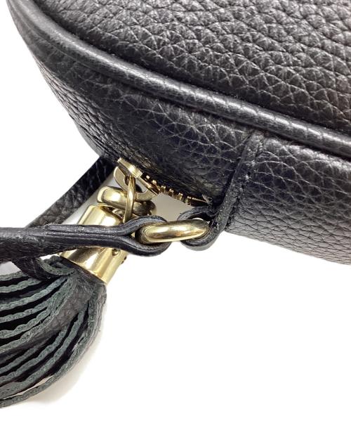 GUCCI（グッチ）GUCCI (グッチ) グッチ 308364 ソーホーディスコショルダーバッグ ブラックの古着・服飾アイテム