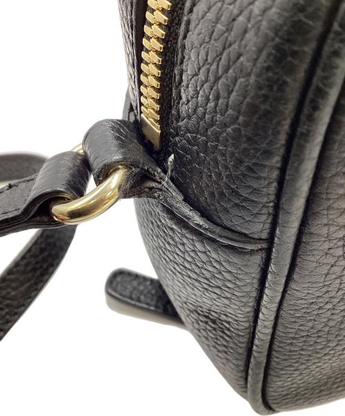 GUCCI（グッチ）GUCCI (グッチ) グッチ 308364 ソーホーディスコショルダーバッグ ブラックの古着・服飾アイテム