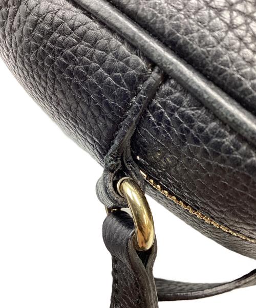 GUCCI（グッチ）GUCCI (グッチ) グッチ 308364 ソーホーディスコショルダーバッグ ブラックの古着・服飾アイテム