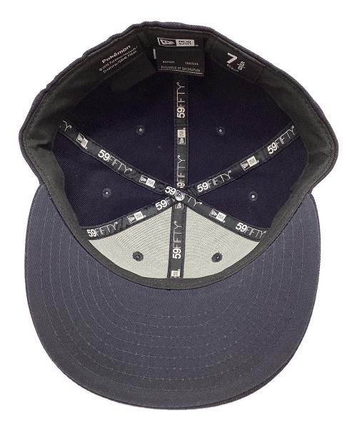 New Era（ニューエラ）New Era (ニューエラ) ポケットモンスター (ポケットモンスター) キャップ ブラック×イエロー サイズ:7　5/8(60.6㎝)の古着・服飾アイテム