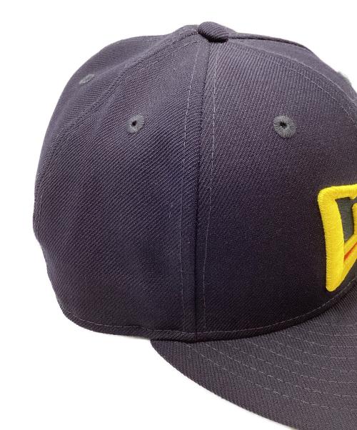 New Era（ニューエラ）New Era (ニューエラ) ポケットモンスター (ポケットモンスター) キャップ ブラック×イエロー サイズ:7　5/8(60.6㎝)の古着・服飾アイテム