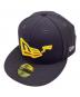 New Era（ニューエラ）の古着「キャップ」｜ブラック×イエロー