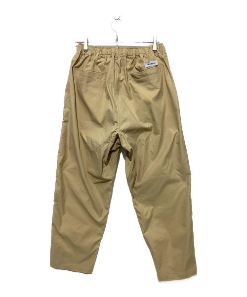 meltum（メルタム）meltum (メルタム) ベルト付パンツ ベージュ×ブラック サイズ:2の古着・服飾アイテム