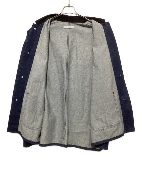 JOHNBULL（ジョンブル）JOHNBULL (ジョンブル) カバーオール インディゴ×ブラック サイズ:FREEの古着・服飾アイテム