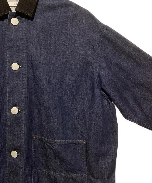 JOHNBULL（ジョンブル）JOHNBULL (ジョンブル) カバーオール インディゴ×ブラック サイズ:FREEの古着・服飾アイテム