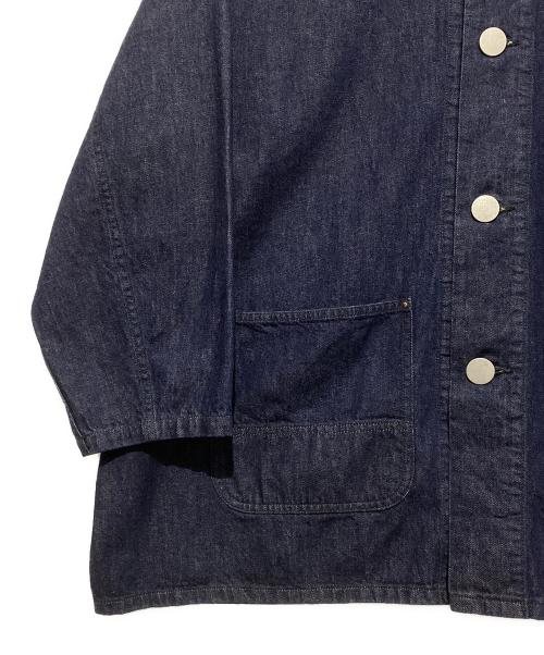 JOHNBULL（ジョンブル）JOHNBULL (ジョンブル) カバーオール インディゴ×ブラック サイズ:FREEの古着・服飾アイテム