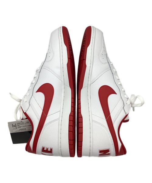 NIKE（ナイキ）NIKE (ナイキ) BIG LOW ホワイト×レッド サイズ:30㎝ 未使用品の古着・服飾アイテム