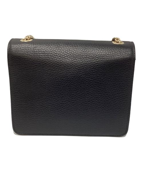 GUCCI（グッチ）GUCCI (グッチ) グッチ/510304/インターロッキングGチェーンバッグ ブラック×ゴールドの古着・服飾アイテム