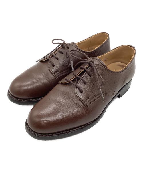 SCOTCH GRAIN（スコッチグレイン）SCOTCH GRAIN (スコッチグレイン) プレーントゥシューズ ブラウン サイズ:22.5㎝の古着・服飾アイテム