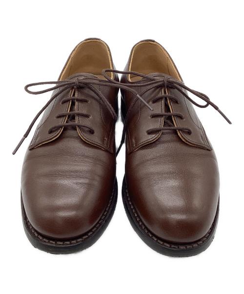 SCOTCH GRAIN（スコッチグレイン）SCOTCH GRAIN (スコッチグレイン) プレーントゥシューズ ブラウン サイズ:22.5㎝の古着・服飾アイテム