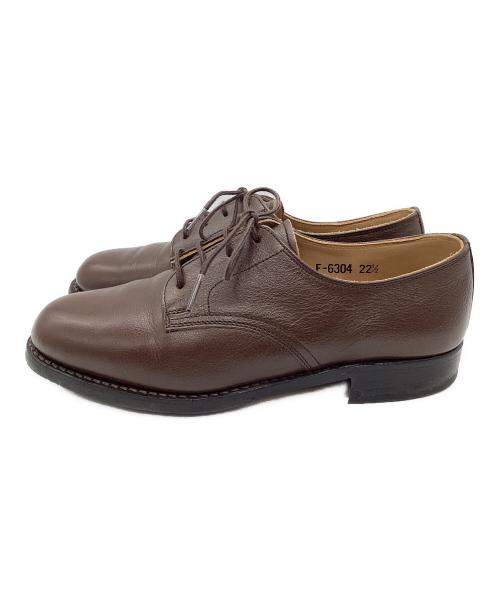 SCOTCH GRAIN（スコッチグレイン）SCOTCH GRAIN (スコッチグレイン) プレーントゥシューズ ブラウン サイズ:22.5㎝の古着・服飾アイテム