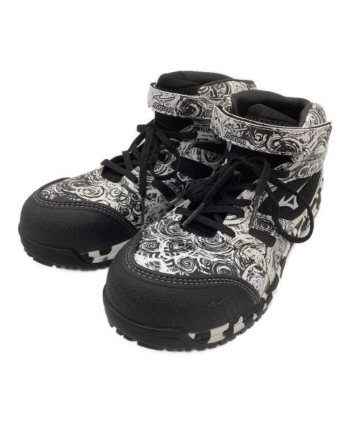 MIZUNO（ミズノ）MIZUNO (ミズノ) 安全靴 ALMIGHTY ブラック×ホワイト サイズ:26の古着・服飾アイテム