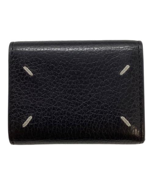 Maison Margiela（メゾンマルジェラ）Maison Margiela (メゾンマルジェラ) メゾンマルジェラ/S35UI0529/3つ折り財布 ブラックの古着・服飾アイテム