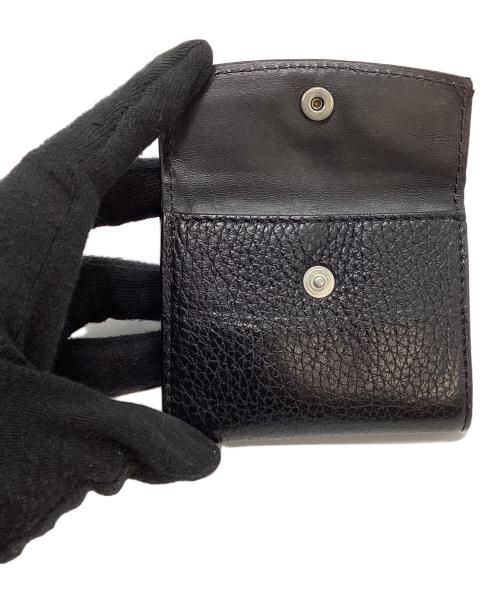 Maison Margiela（メゾンマルジェラ）Maison Margiela (メゾンマルジェラ) メゾンマルジェラ/S35UI0529/3つ折り財布 ブラックの古着・服飾アイテム