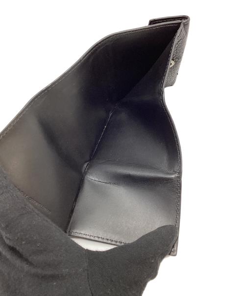 Maison Margiela（メゾンマルジェラ）Maison Margiela (メゾンマルジェラ) メゾンマルジェラ/S35UI0529/3つ折り財布 ブラックの古着・服飾アイテム