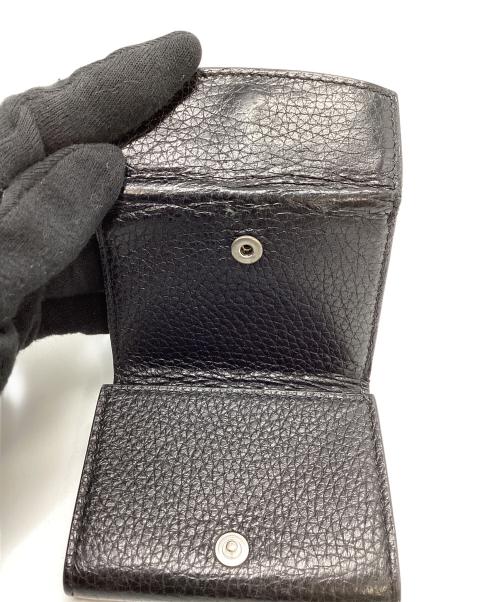 Maison Margiela（メゾンマルジェラ）Maison Margiela (メゾンマルジェラ) メゾンマルジェラ/S35UI0529/3つ折り財布 ブラックの古着・服飾アイテム
