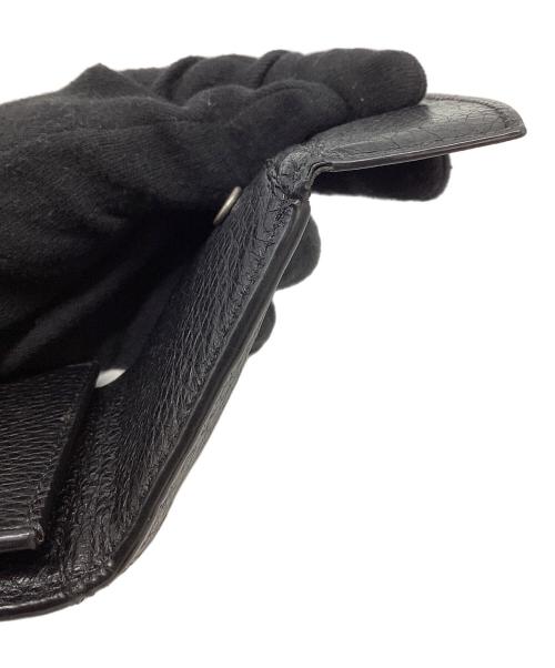 Maison Margiela（メゾンマルジェラ）Maison Margiela (メゾンマルジェラ) メゾンマルジェラ/S35UI0529/3つ折り財布 ブラックの古着・服飾アイテム