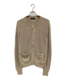 DOLCE & GABBANA（ドルチェ＆ガッバーナ）の古着「薄手カーディガン」｜ブラウン