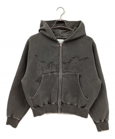 中古・古着通販】BLESS U (ブレスユー) ジップパーカー グレー サイズ