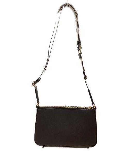 MICHAEL KORS（マイケル・コース）MICHAEL KORS (マイケル・コース) マイケルコース/35S3GTVC5T/ショルダーバッグ ブラック×ゴールドの古着・服飾アイテム