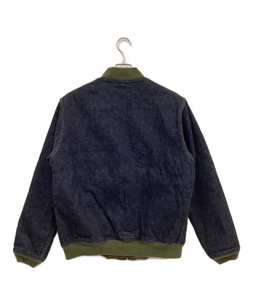 HOUSTON（ヒューストン）HOUSTON (ヒューストン) DENIME (ドゥニーム) タンカースジャケット インディゴ サイズ:40の古着・服飾アイテム