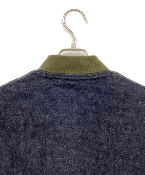 HOUSTON（ヒューストン）HOUSTON (ヒューストン) DENIME (ドゥニーム) タンカースジャケット インディゴ サイズ:40の古着・服飾アイテム