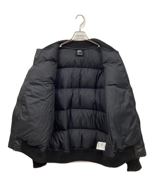 NIKE（ナイキ）NIKE (ナイキ) ダウンフィル ウィンドランナー ボンバー ジャケット ブラック サイズ:XLの古着・服飾アイテム