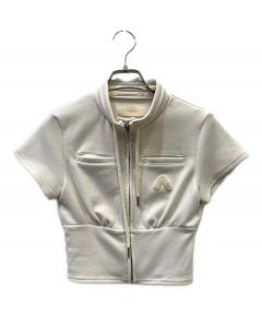 中古・古着通販】Bibiy. (ビビィ) ANNA PUFF TOP ブラック×グレー