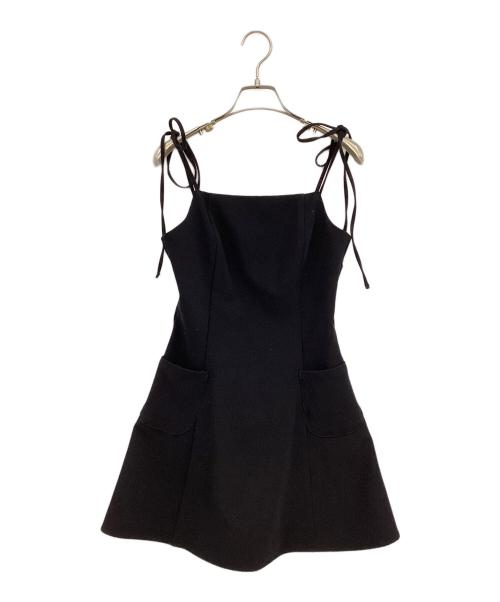 ANDMARY（アンドマリー）ANDMARY (アンドマリー) Lamia knit set mini dress ブラック サイズ:FREEの古着・服飾アイテム