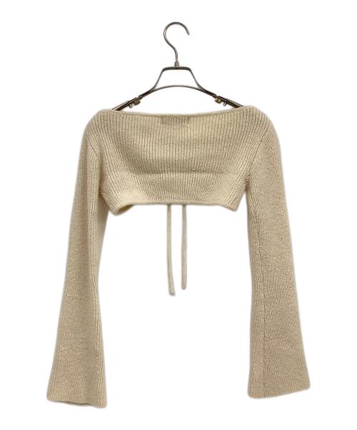 ANDMARY（アンドマリー）ANDMARY (アンドマリー) Lamia knit set mini dress ブラック サイズ:FREEの古着・服飾アイテム