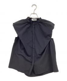 suadeo（スアデオ）の古着「ノースリーブブラウス」｜ブラック