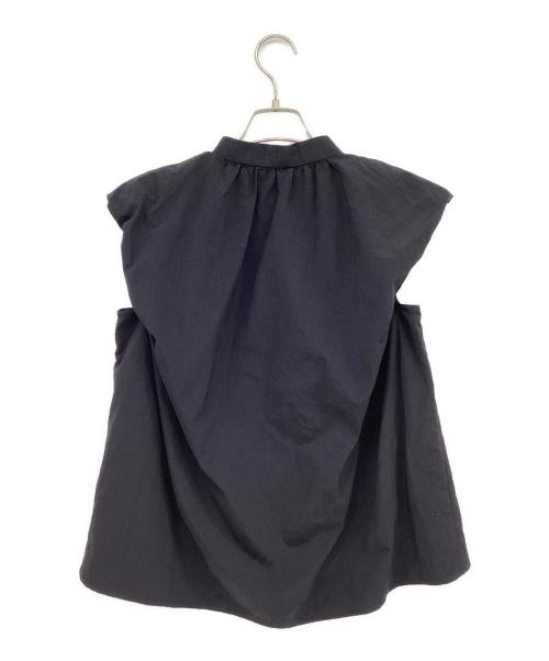 suadeo（スアデオ）suadeo (スアデオ) ノースリーブブラウス ブラック サイズ:FREEの古着・服飾アイテム