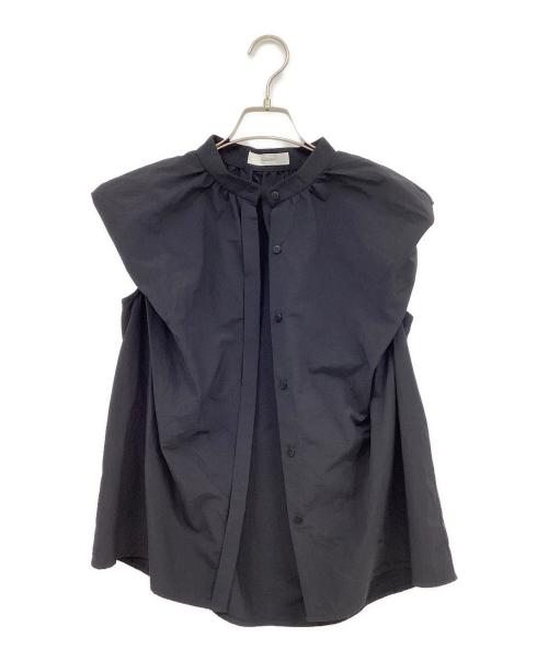 suadeo（スアデオ）suadeo (スアデオ) ノースリーブブラウス ブラック サイズ:FREEの古着・服飾アイテム