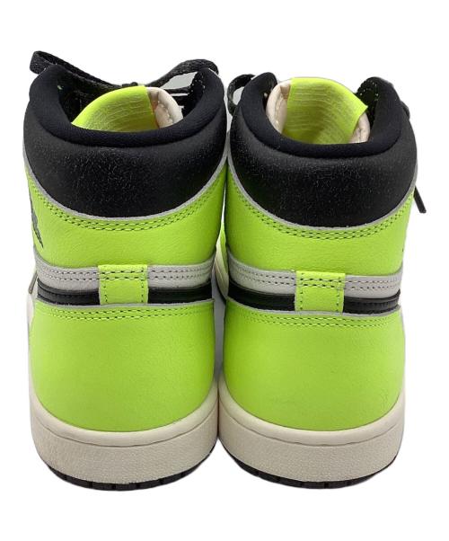 NIKE（ナイキ）NIKE (ナイキ) AIR JORDAN 1 RETRO HIGH OG（エアジョーダンレトロハイ） イエロー サイズ:25の古着・服飾アイテム